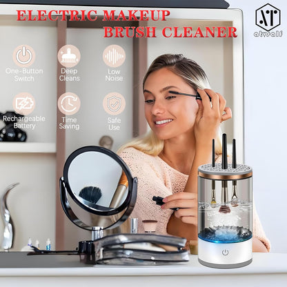 MÁQUINA LIMPIADORA DE BROCHAS DE MAQUILLAJE