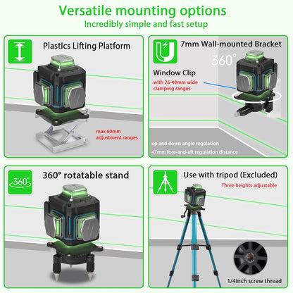 SET DE NIVEL LASER 16 PZ AM-403