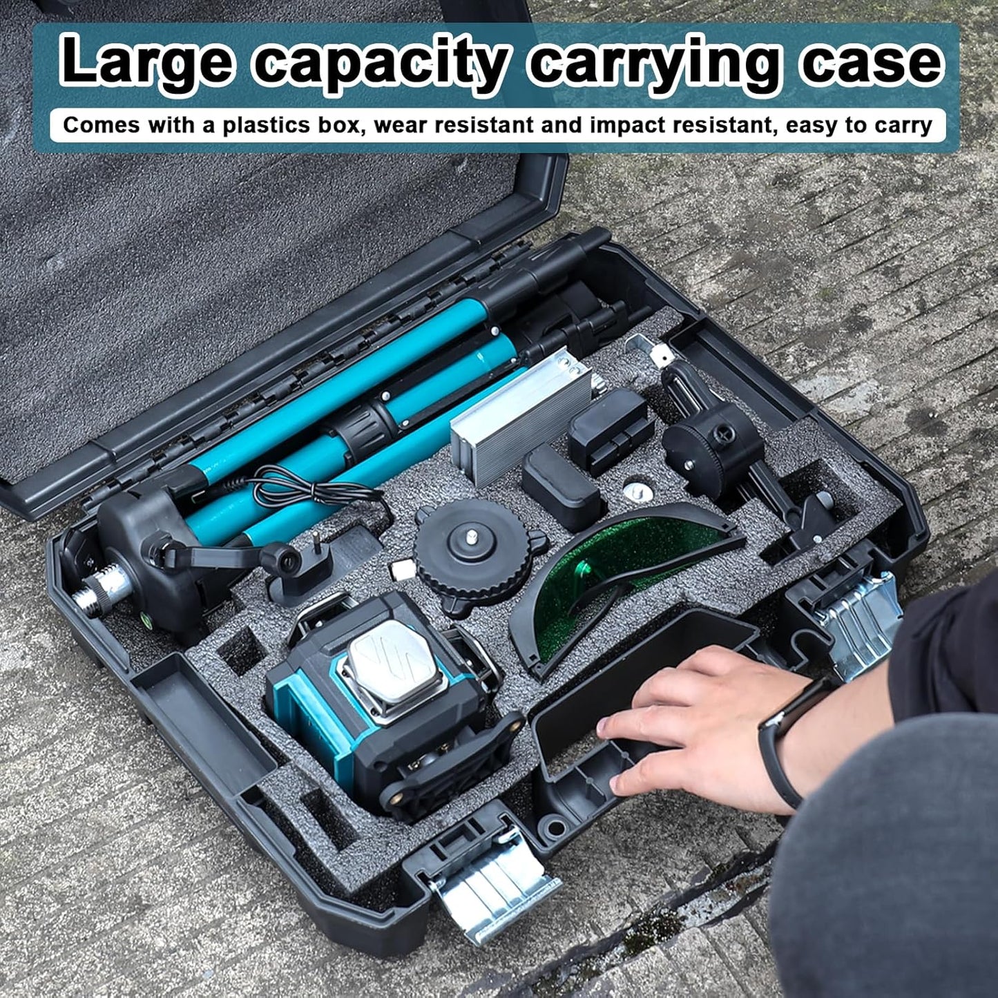 SET DE NIVEL LASER 16 PZ AM-403